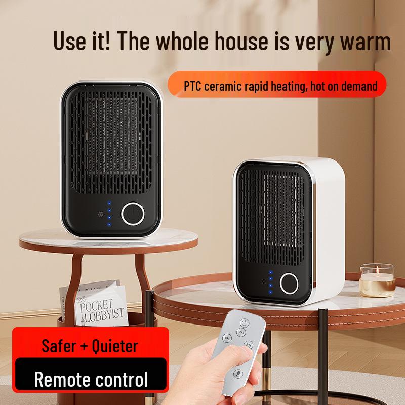 

Настольный фен высокой мощности с пультом дистанционного управления и таймером, электрический обогреватель с быстрым нагревом для дома UK Standard белый