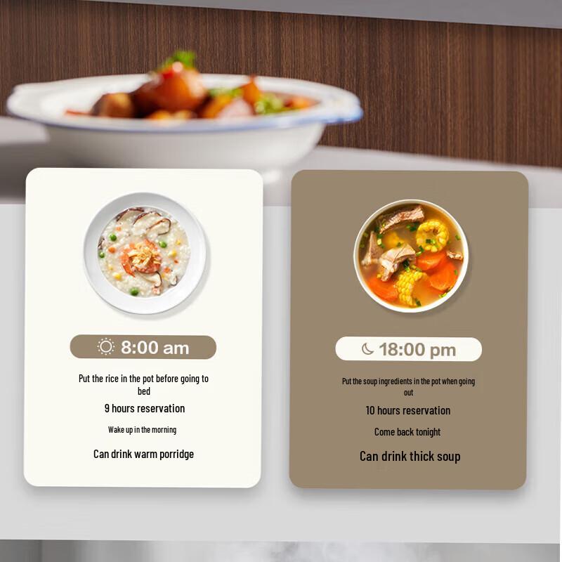 Supor 5L Smart Electric Pressure Cooker with Dual Pots CN plug (adapter included)