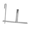 Anti Visual Strip Roll Auxiliary Hook Iron PVC Privacy Strip Installation Hook for Home Villa