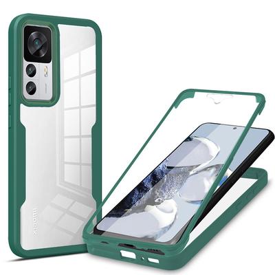 Etui 360 na całe ciało, wytrzymałe, do Redmi Note 9 Pro Note 9S Note 10 Pro Plus 10S, dwustronna przezroczysta osłona, miękkie etui na telefon