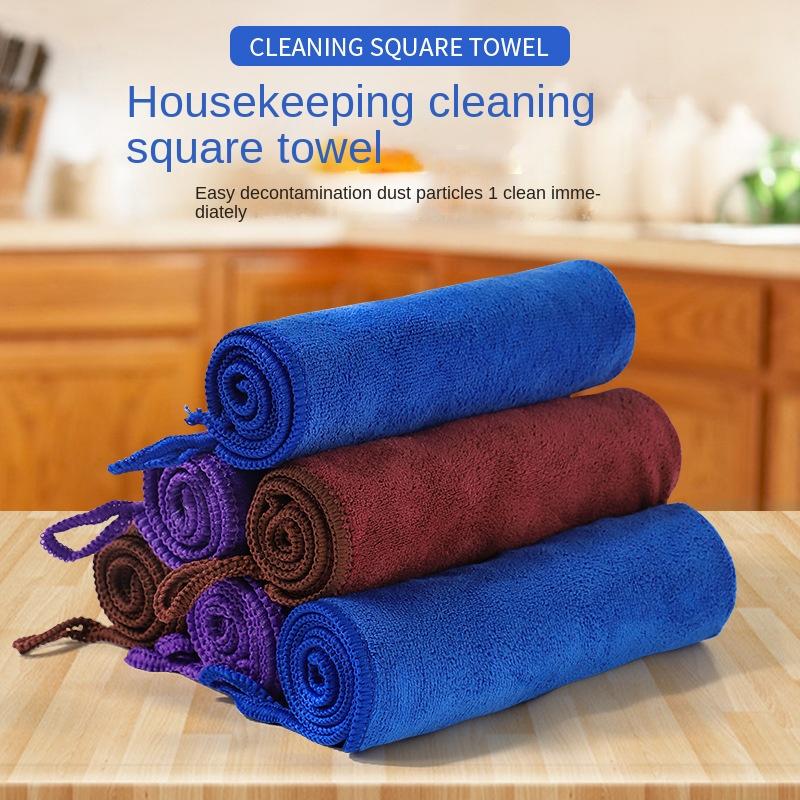 3051 Microfiber Car Cleaning Towel Automobile Motorcycle Washing Glass Household Cleaning Small Towel