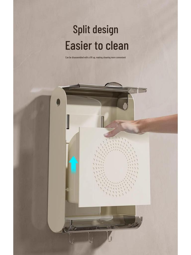 Wall-Mounted Multifunctional Chopstick Holder: Punch-Free, Dustproof Storage Rack for Chopsticks and Spoons