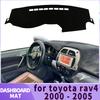 Passend für Toyota RAV4 XA20 2000 2001 2002-2005 Auto Zubehör Armaturenbrett Abdeckung Pad DashMat Sonnenschutz Schutz Teppich