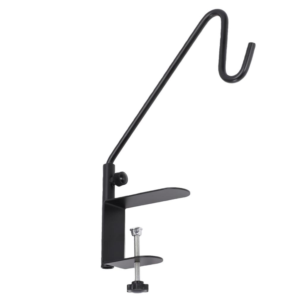 11 Inch Deck Railing Hook Heavy Duty Steel Deck Bird Feeder Hanger with 360 Degree Swivel Arm