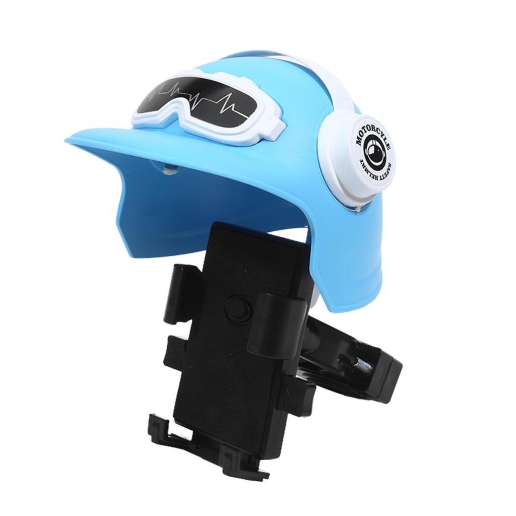 Small Helmet Motorcycle Mobile Phone Holder Rider Electric Bicycle Navigation Phone Holder Waterproof Sunshade Phone Holders