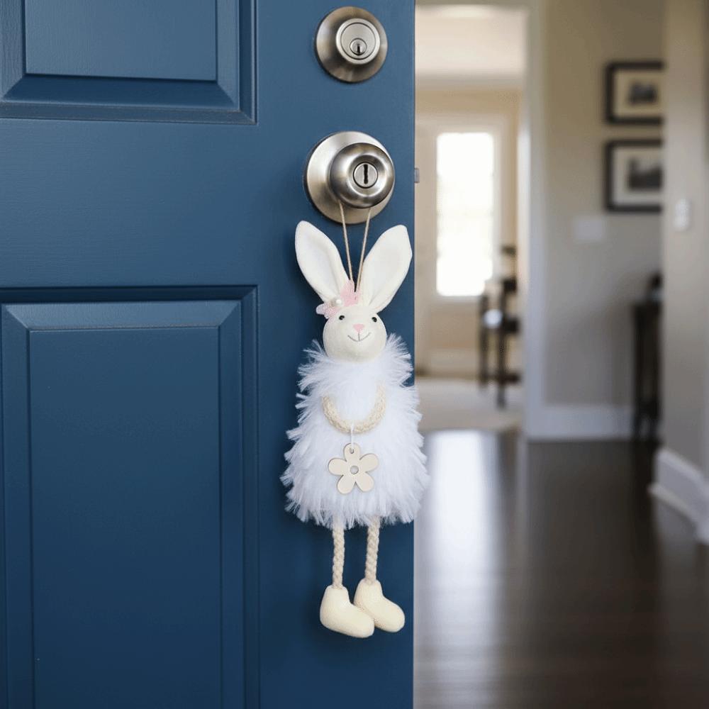 Amusement Atmosphere Hanging Design Easter Decoration Festive Style Cute Appearance Rabbit Easter Decor Easter Bunny Home Decor