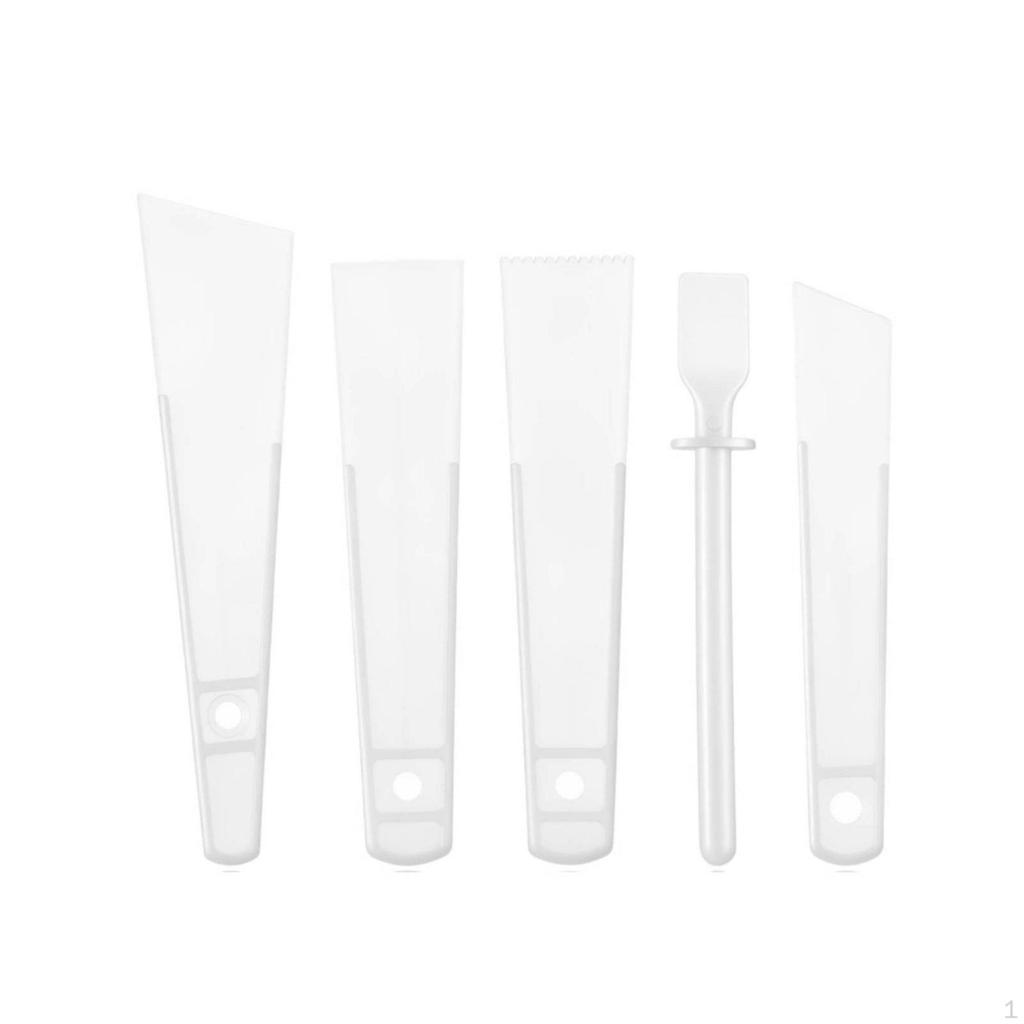 5 Pieces Glue Spreader Reusable Easy to Tidy Craft for Crafters, DIY Makers