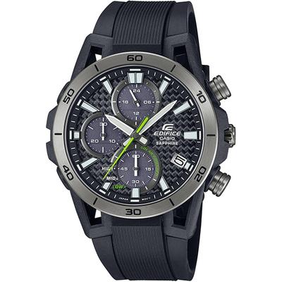 Casio Męski EDIFICE EFS-S640PB-1AJF [EDIFICE SOSPENSIONE] Okrągły Zegarek Węgiel *Stal Nierdzewna