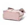 Francfranc Velvet Ribbon Stand Freestanding Cosmetic Makeup Storage Pouch, Pink, Stand-Up Style, Pouch,