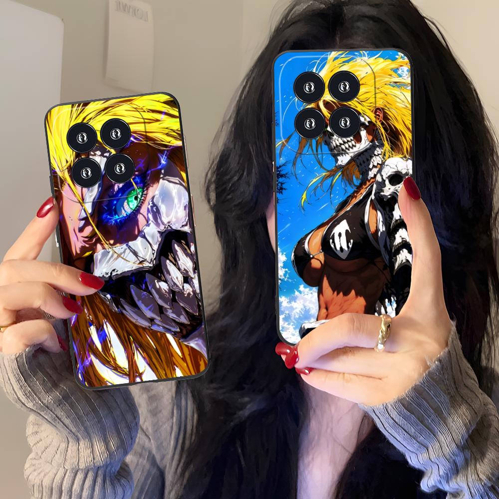 Bleach Tier Harribel Cell Phone Case for Xiaomi 15 14 13 12 Mi 11 T Ultra Lite Pro S X 5G Colorful Printing Cover Luxury Pretty