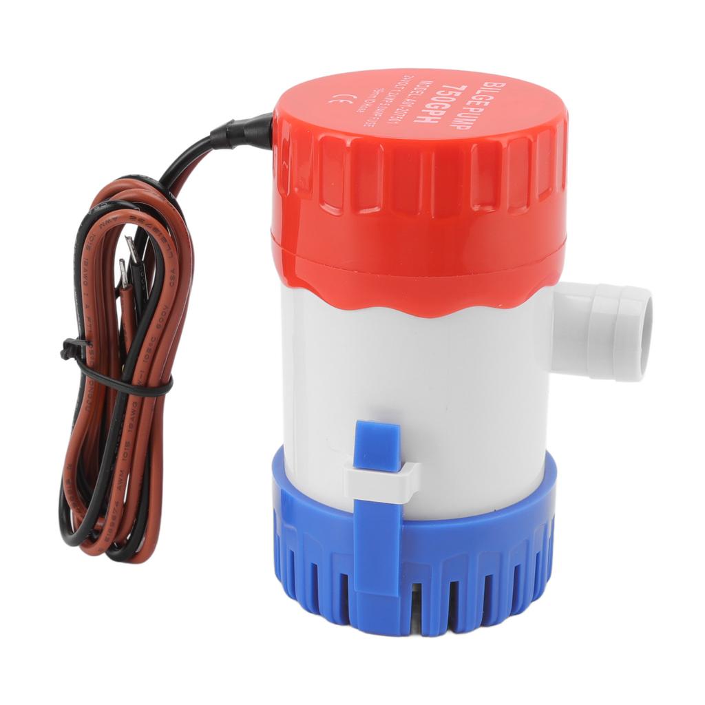 Bilge Pump Nonautomatic with Water Cooled Motor Submersible Marine Water Pump for Pool Spa Boat