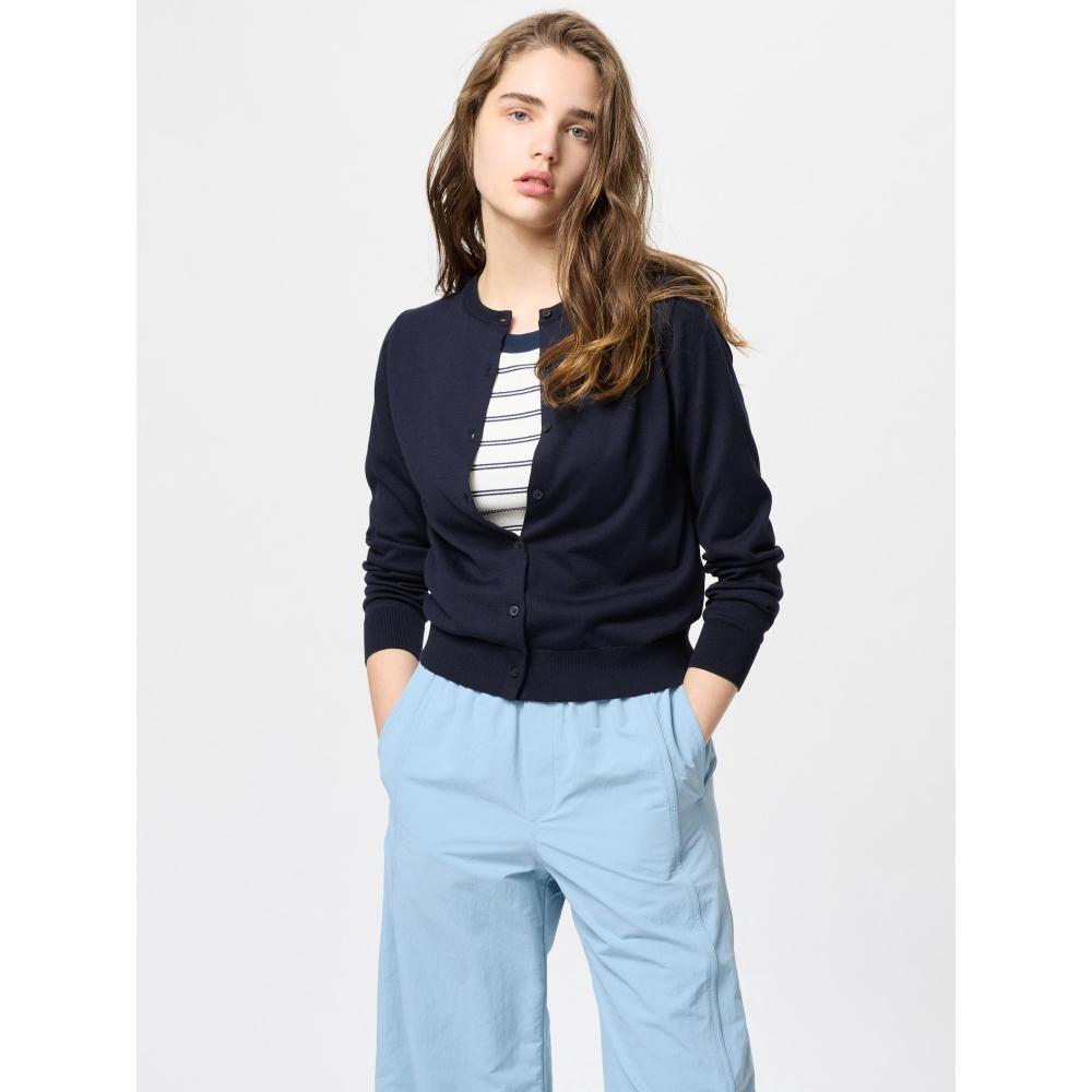 Uniqlo Uv Protection Crew Neck Cardigan  Long Sleeve 