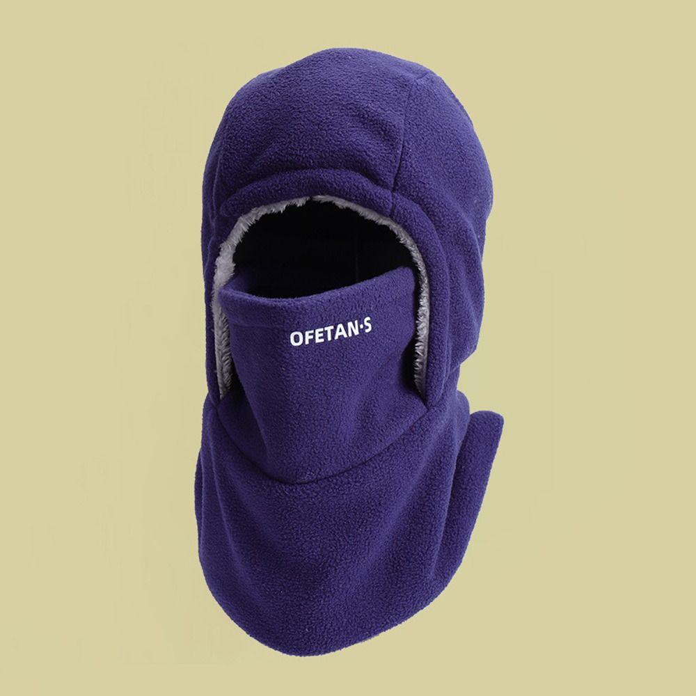 Mască Caldă de Iarnă Eșarfă Groasă pentru Protecția Gâtului Căciuli Creative Tip Pulover pentru Ciclism în Aer Liber