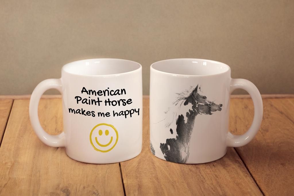 American Paint Horse – Cup with a horse, a cheerful cup for a dog lover | Art-Dog