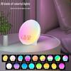 RGB Wake-up Light: Simulates Sunrise & Sunset with White Noise Sleep Aid