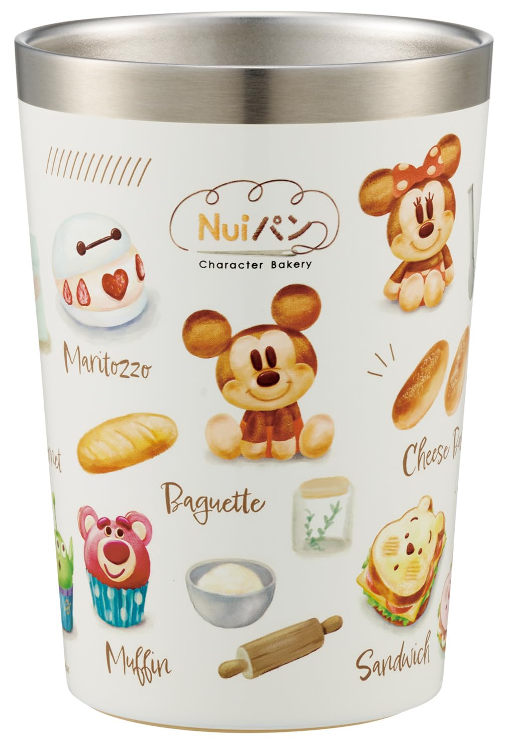 

Skater Convenience Store Coffee Stainless Steel Insulated for Hot and Cold Disney Nui Pan Tumbler, Medium, 400ml, Drinks, (STCV2-A)