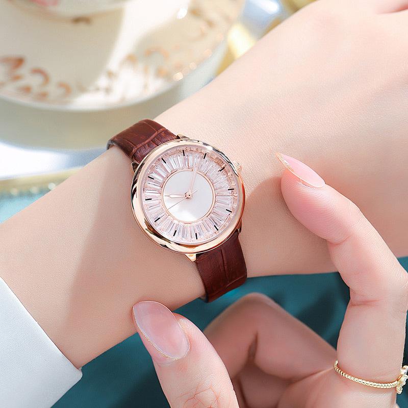 Damen Mode Gypsy Gürtel Wasserdichte Quarz Uhr