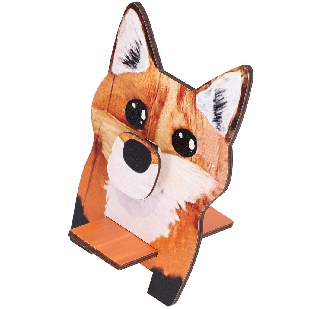 Animal Shape Glasses Holder Unique Beautiful Design Natural Odorless Composite Wood Eyeglasses