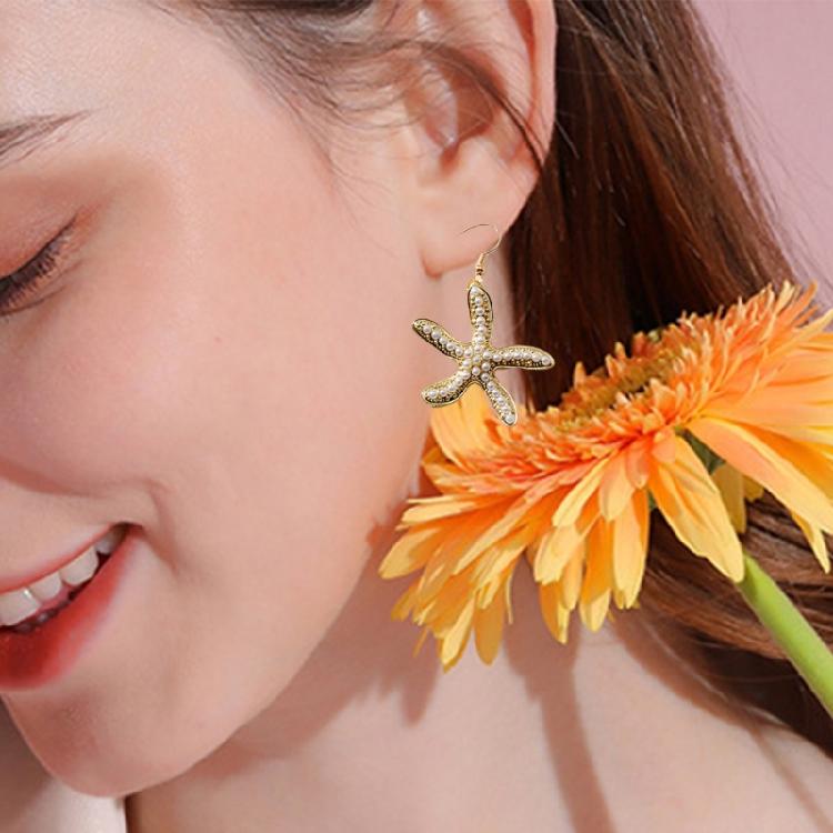 Mermaids Costume Jewelry Set Starfishes Seashells Conch Bracelet Necklace Shell Earrings Beach Jewelry Set for Women