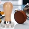 Wooden Handle Coffee Tamper Stainless Steel Stainless Steel Tamper  Coffee Making