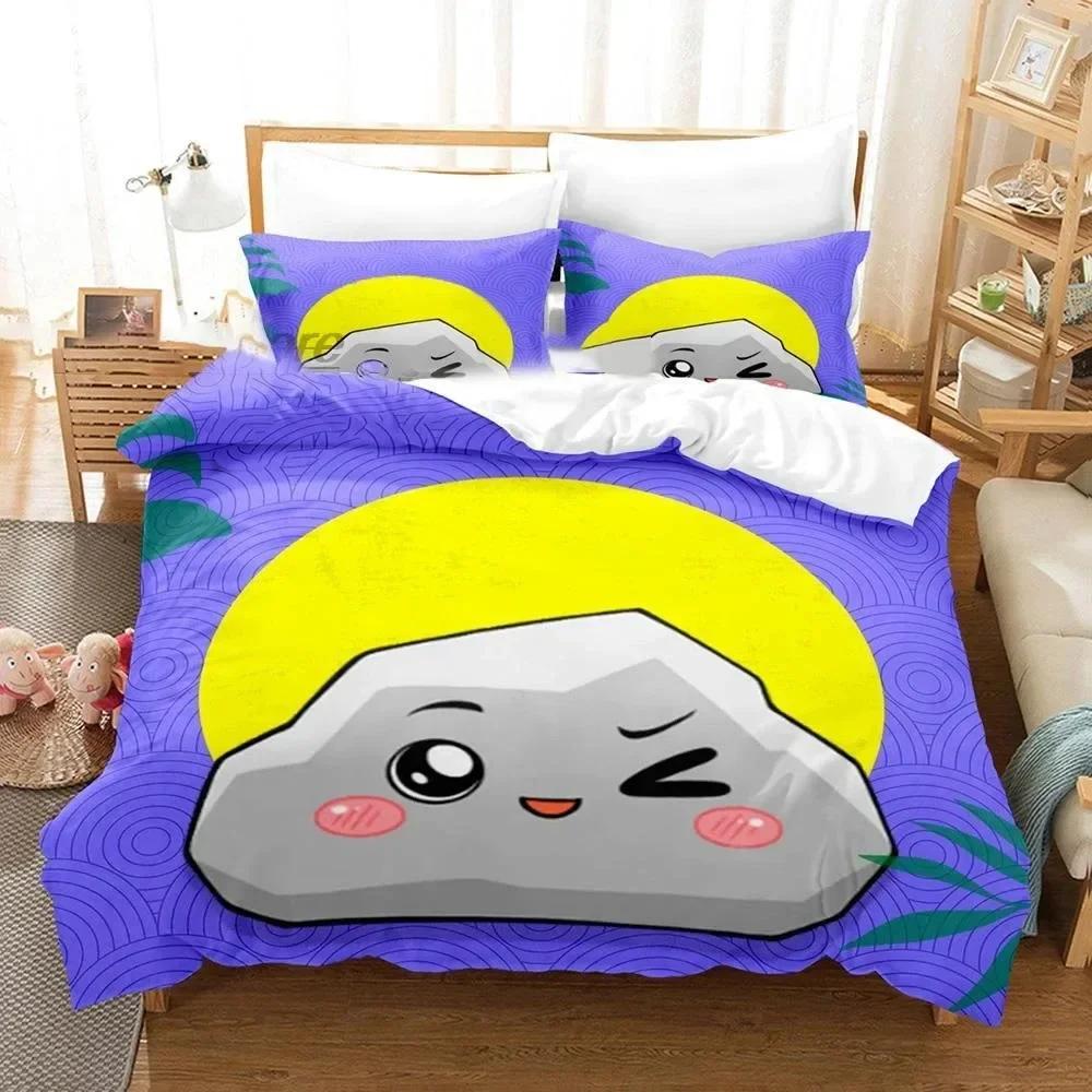 3D Print Cartoon Foxy Boxy Lanky-Box Bedding Set Duvet Cover Bed Set Quilt Cover Pillowcase Comforter King Queen Size Boys Adult