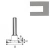 T-grooving cutter T12 D32 H6.35 B9.4MM - DED07F122C