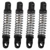 Metal Shock Absorbers Spring Damper Replacement for XIAOMI Suzuki Jimny 1 16 RC CarBlack