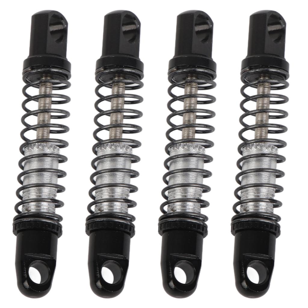 Metal Shock Absorbers Spring Damper Replacement for XIAOMI Suzuki Jimny 1 16 RC CarBlack