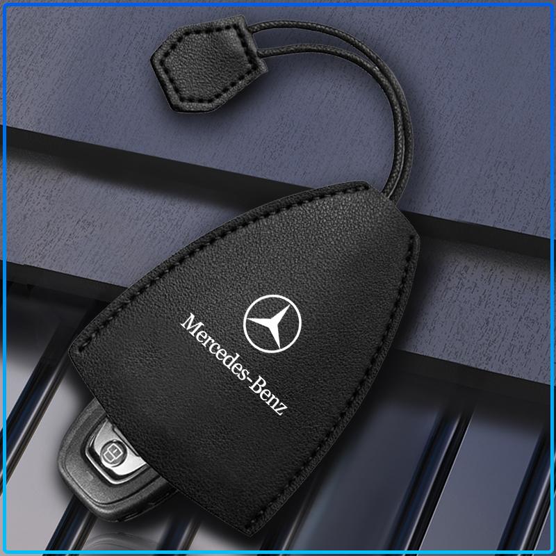 AABIF1 Car Key Chain Storage Bag Split Car Key Case Key Case Stickers For Mercedes Benz GLK GLA A B C E R G Class C180 S200 S300 W176
