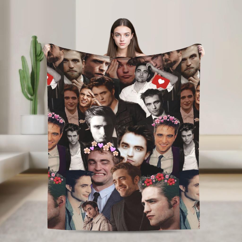 Jacob Black Flannel Blanket The Twilight Saga Movie Awesome Throw Blankets for Home 200x150cm Rug Piece