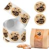 500pcs/Roll Thank You Stickers Funny Decal Funny Cat Design Stickers For Restaurant School Classroom Office Teacher Student