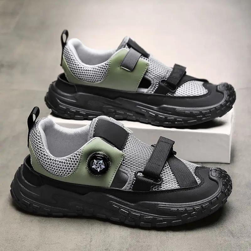 Fashion Running Man Sandals Sports Hole Luxury Designer In Welcome Deal Big Size Eva New Arrival Stylish Summer Low Price Shoes for Men