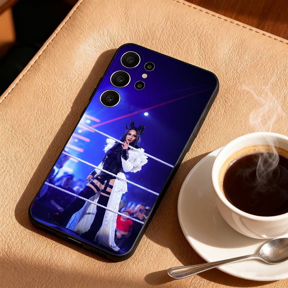 Confident S-Stephanie V-Vaquer Phone Case For Samsung S26,S25,24,23,22,30,21,10,9,Ultra,Plus,Lite,FE Soft Black Case Samsung S20fe