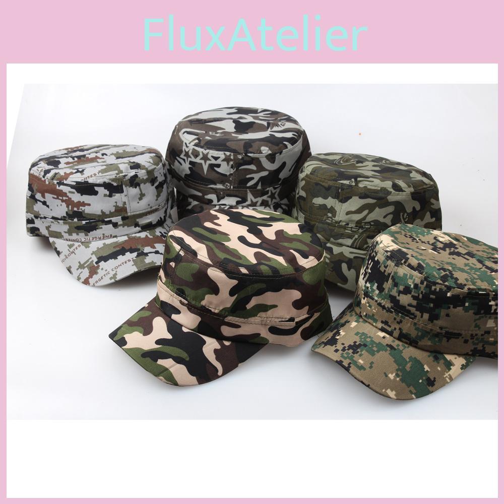 Stylish Peaked Flat Hats For Men Crafted With High-quality Cotton Blend Material