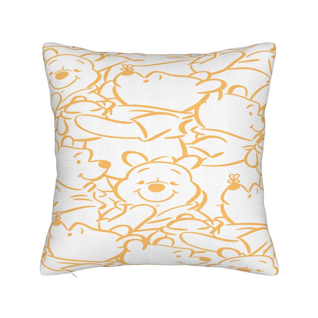 Pillow Case W-Winnies the P-Pooh Print  Pillow Cover For Sofa Home Decor Novelty Pillowcases