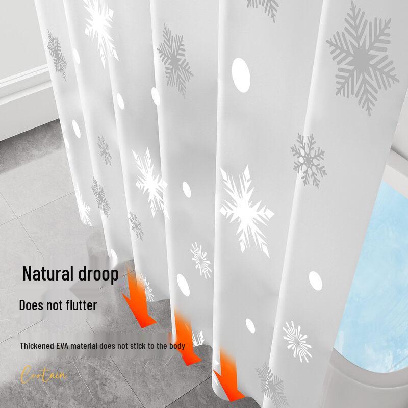 Waterproof Mildew-Proof Shower Curtain
