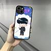 Go For It, Nakamura-kun Phone Case For Iphone 17 16 15 14 13 12 Pro Max Xr Air Plus Skin Feel Black Hard Shell Cover