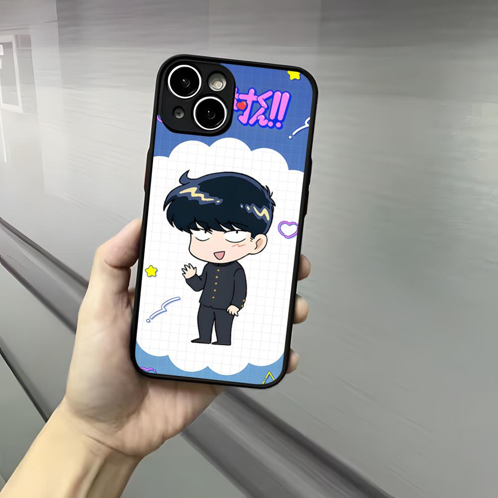 Go For It, Nakamura-kun Phone Case For Iphone 17 16 15 14 13 12 Pro Max Xr Air Plus Skin Feel Black Hard Shell Cover
