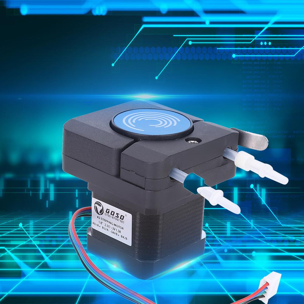 

Large Flow Micro Anti Corrosion Peristaltic Pump Dosing Pump 6 24V with 42 Stepper Motor