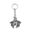 Merry Christmas Keychain Letter Charm Holiday Key Holder 28mm Ring