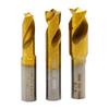 3Pcs Welding Point Drill Bit CNC Milling Drill Bit Set Cylinder Shank End Mill Welding Drill Tip for Separating Point