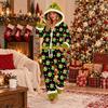 Women's Casual Loose Fit Hooded Pajama Set -Lined Loungewear with Pants for Winter