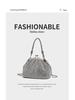 Shiny Rhinestone Crossbody Evening Clutch Bag with Chain