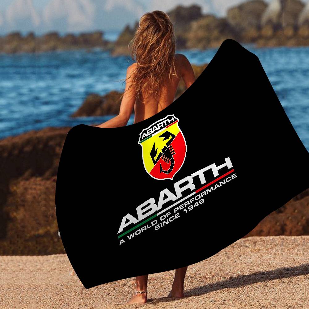 A-Abarth Microfiber Beach Towel Absorbent Quick Dry Soft Yoga Swimming Resort Mountain Climbing Towel