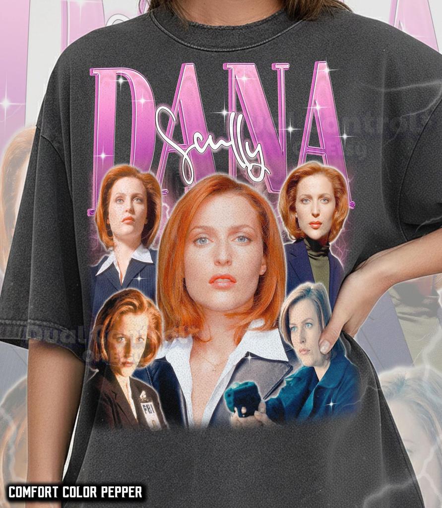 Dana Scully Comfort Colors® Shirt, Dana Scully Vintage Tee, Dana Scully 90s Tshirt, Retro Tee, Classic Bootleg, FBI, SciFi #Ari