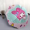 1pc My Melody Cute Bunny with Bow Umbrella with Plastic Handle,Suitable for All Seasons Home Travel Outdoor UmbrellaSanlio417
