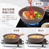 RANXINGST Frying Pan 28cm with Silicone Deep Fire Ceramic Coating Removable Easy To PFOA PFOS Brown Lid, Stir-Fry Pot, IH/Gas Compatible, Non-Stick &