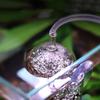 Crystal Glass Fish Tank Dissolved Oxygen Device Transparent Anti-Splash Design Fish Tank Oxygen Aerator