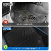 Virauto 3D Floor Mats for Suzuki New Jimny and JC74W Automatic Transmissions Compatible with and Nomad 2018 and TPE Scratch and Stain Abrasion Easy