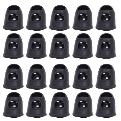20 Pcs Nail Art Finger Covers Silicone Manicure Curing Light Radiation Protective Finger Protector S